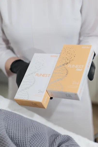 Процедура биоревитализации Plinest в клинике косметологии Renuvo